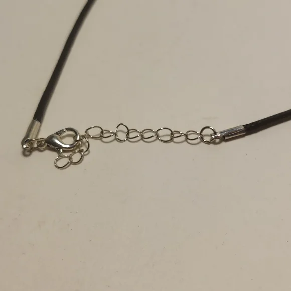 Chakra Crystal Pendant Crushed Stones w Copper Wire Swirl Pendant Necklace - Picture 7 of 10